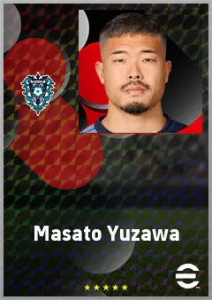 Yuzawa Masato eFootball 2026 player card, 66 OVR RB