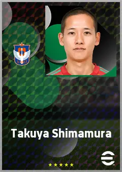 Shimamura Takuya eFootball 2026 player card, 67 OVR RMF