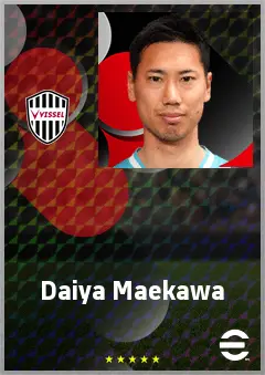 Maekawa Daiya eFootball 2026 player card, 73 OVR GK