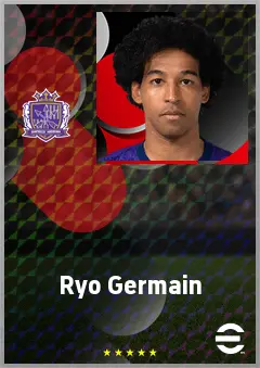 Germain Ryo eFootball 2026 player card, 72 OVR CF
