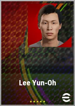 Lee Yun-Oh eFootball 2026 player card, 63 OVR GK