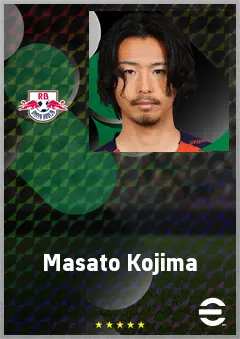 Kojima Masato eFootball 2026 player card, 67 OVR DMF