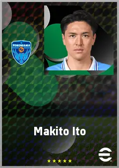 Ito Makito eFootball 2026 player card, 68 OVR CB
