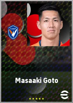 Goto Masaaki eFootball 2026 player card, 69 OVR GK