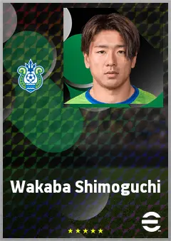 Shimoguchi Wakaba eFootball 2026 player card, 66 OVR CB