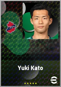 Kato Yuki eFootball 2026 player card, 64 OVR GK