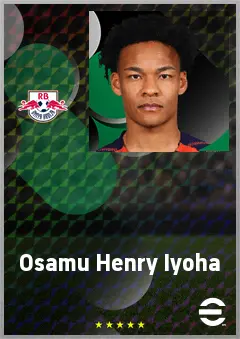 Iyoha Osamu Henry eFootball 2026 player card, 67 OVR CB