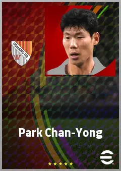 Park Chan-Yong eFootball 2026 player card, 69 OVR CB