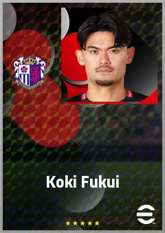 Fukui Koki eFootball 2026 player card, 69 OVR GK