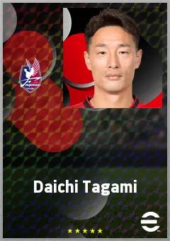 Tagami Daichi eFootball 2026 player card, 71 OVR CB