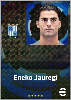 Eneko Jauregi eFootball 2026 player card, 69 OVR CF