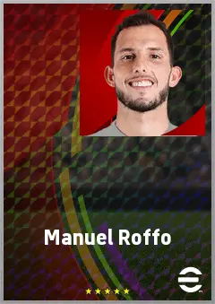 Manuel Roffo eFootball 2026 player card, 74 OVR GK