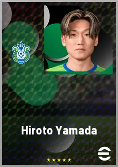 Yamada Hiroto eFootball 2026 player card, 68 OVR CF
