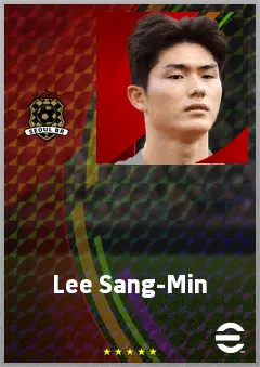 Lee Sang-Min eFootball 2026 player card, 67 OVR CB