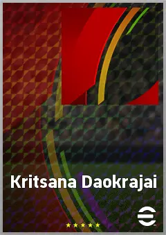 Kritsana Daokrajai eFootball 2026 player card, 63 OVR CB