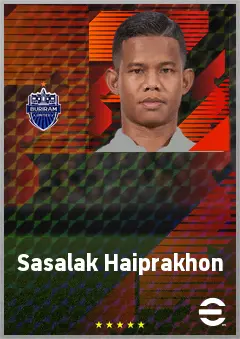 Sasalak Haiprakhon eFootball 2026 player card, 68 OVR LB