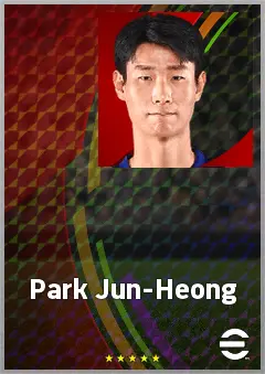 Park Jun-Heong eFootball 2026 player card, 69 OVR CB