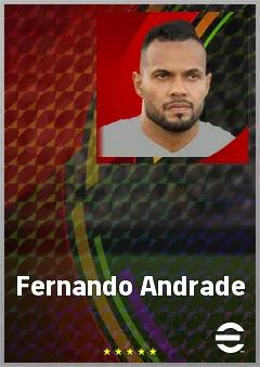 Fernando Andrade eFootball 2026 player card, 70 OVR LWF