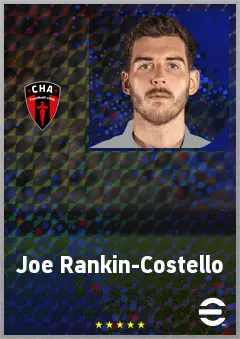 Joe Rankin-Costello eFootball 2026 player card, 70 OVR RB