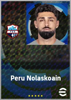 Peru Nolaskoain eFootball 2026 player card, 70 OVR DMF
