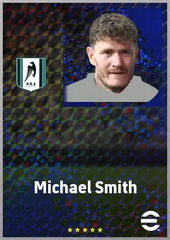 Michael Smith eFootball 2026 player card, 70 OVR CF