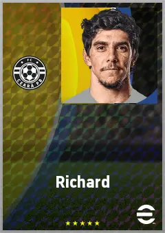 Richard eFootball 2026 player card, 72 OVR GK