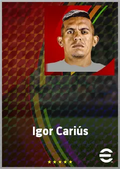 Igor Cariús eFootball 2026 player card, 70 OVR LB