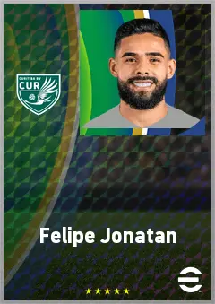 Felipe Jonatan eFootball 2026 player card, 72 OVR LB