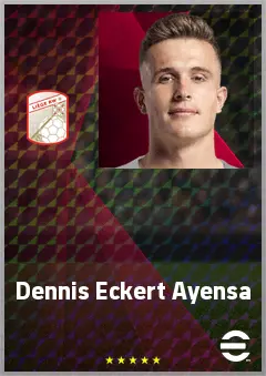 Dennis Dargahi eFootball 2026 player card, 72 OVR CF