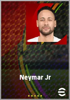 Neymar Jr eFootball 2026 player card, 92 OVR SS