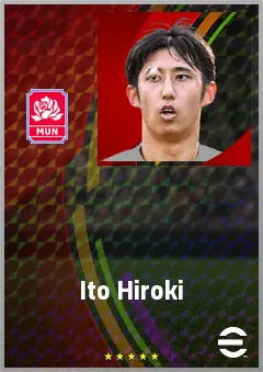 Ito Hiroki eFootball 2026 player card, 91 OVR CB