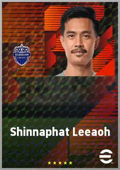 Shinnaphat Leeaoh eFootball 2026 player card, 67 OVR CB