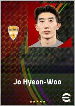 Jo Hyeon-Woo eFootball 2026 player card, 72 OVR GK