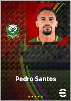 Pedro Santos eFootball 2026 player card, 65 OVR DMF