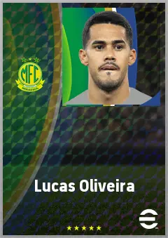 Lucas Oliveira eFootball 2026 player card, 70 OVR CB