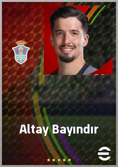 Altay Bayındır eFootball 2026 player card, 74 OVR GK