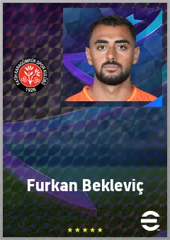 Furkan Bekleviç eFootball 2026 player card, 66 OVR GK