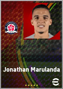 Jonathan Marulanda eFootball 2026 player card, 71 OVR RB
