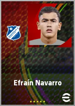 Efraín Navarro eFootball 2026 player card, 69 OVR RB