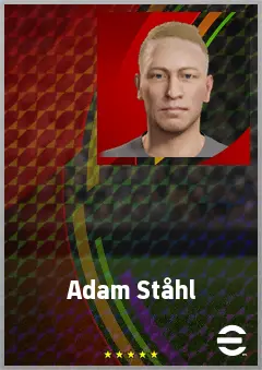 Adam Ståhl eFootball 2026 player card, 69 OVR RB
