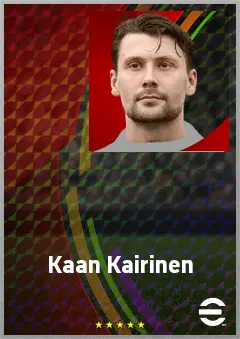 Kaan Kairinen eFootball 2026 player card, 71 OVR CMF
