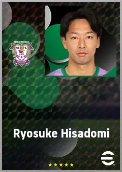 Hisadomi Ryosuke eFootball 2026 player card, 66 OVR CB