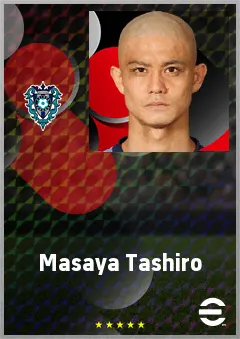 Tashiro Masaya eFootball 2026 player card, 70 OVR CB