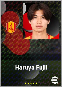 Fujii Haruya eFootball 2026 player card, 71 OVR CB