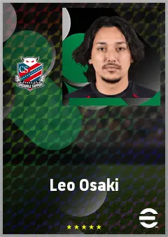 Osaki Leo eFootball 2026 player card, 69 OVR CB
