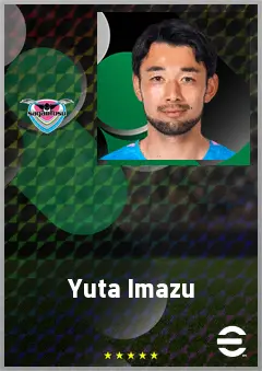 Imazu Yuta eFootball 2026 player card, 68 OVR CB