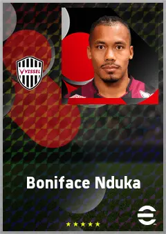 Nduka Boniface eFootball 2026 player card, 70 OVR CB