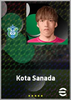 Sanada Kota eFootball 2026 player card, 64 OVR GK