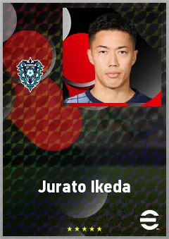 Ikeda Jurato eFootball 2026 player card, 67 OVR CB