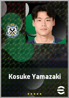 Yamazaki Kosuke eFootball 2026 player card, 70 OVR CB